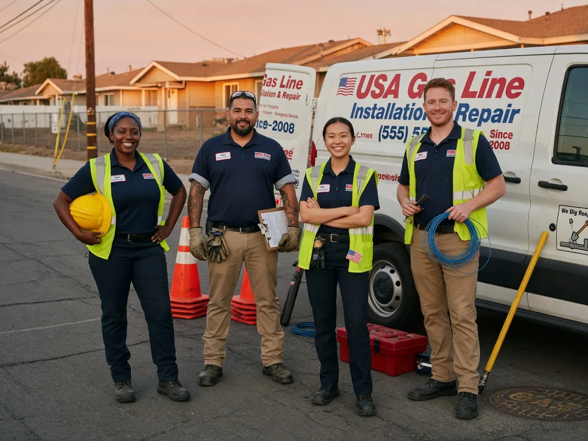 Gas Line Installation company in Big Oak Flat, CA